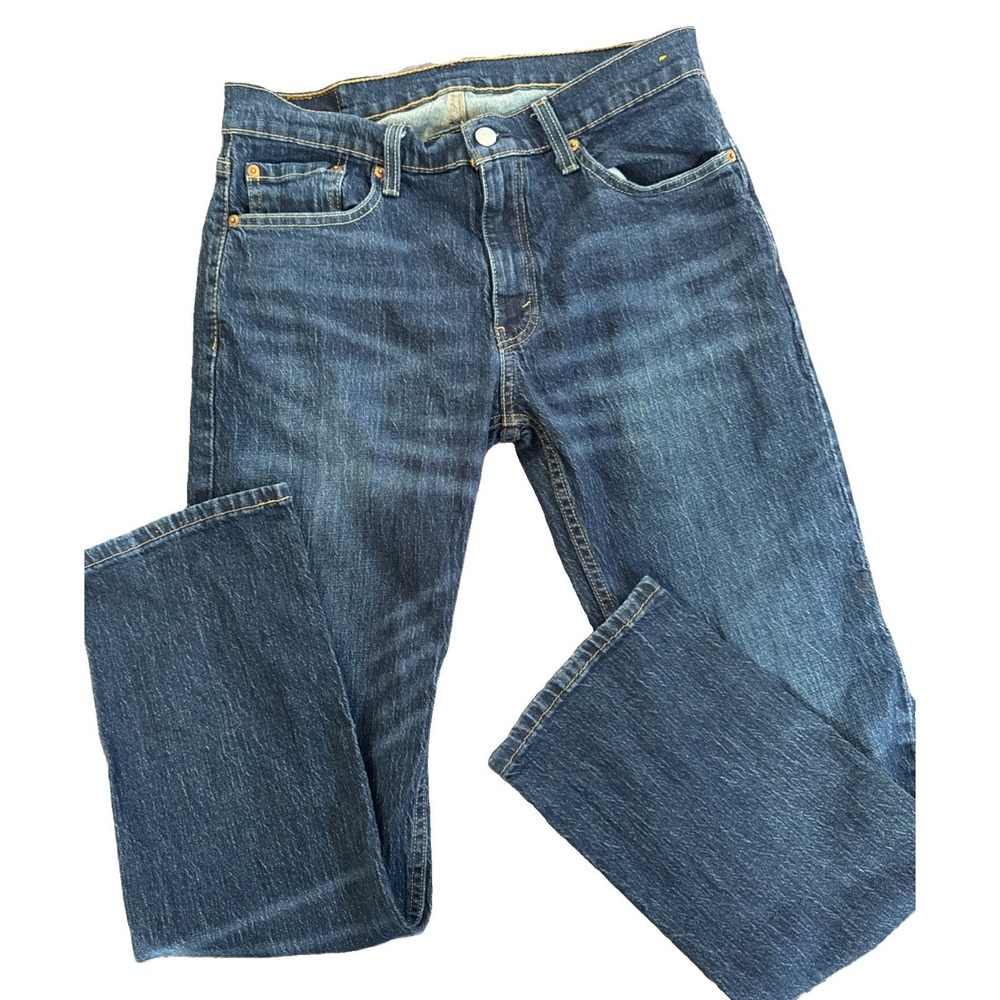 Levi's 559 Men's Relaxed Straight Fit Jeans Dark Wash Denim Size 30x30